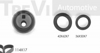 TREVI AUTOMOTIVE kd1019s -  Комплект ремня ГРМ